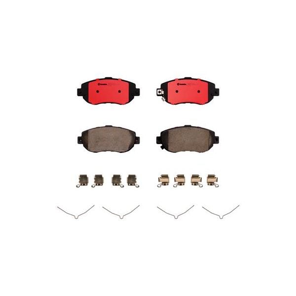 Brembo P83037N NAO Series Premium Ceramic Brake Pad Set Front