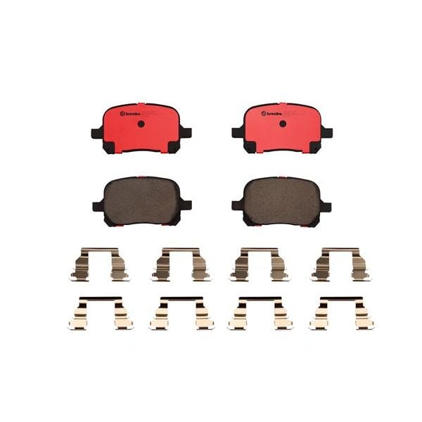 Brembo P83040N NAO Series Premium Ceramic Brake Pad Set Front