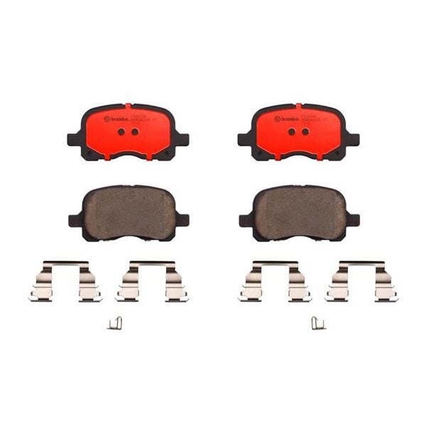 Brembo P83044N NAO Series Premium Ceramic Brake Pad Set Front