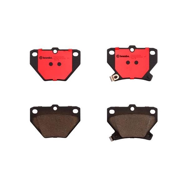 Brembo P83052N NAO Series Premium Ceramic Brake Pad Set Rear