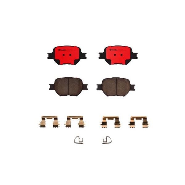 Brembo P83054N NAO Series Premium Ceramic Brake Pad Set Front