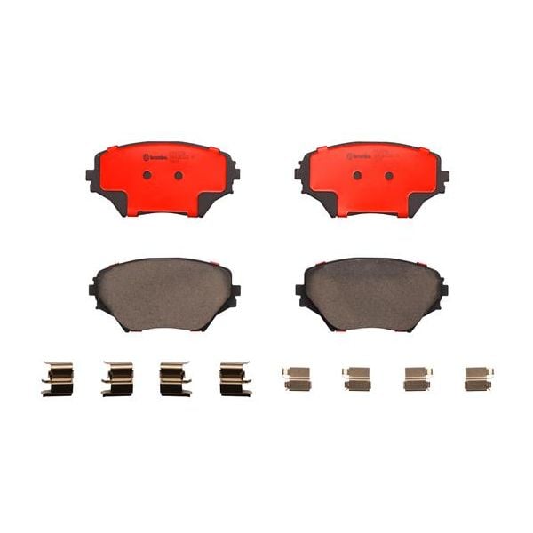Brembo P83055N NAO Series Premium Ceramic Brake Pad Set Front
