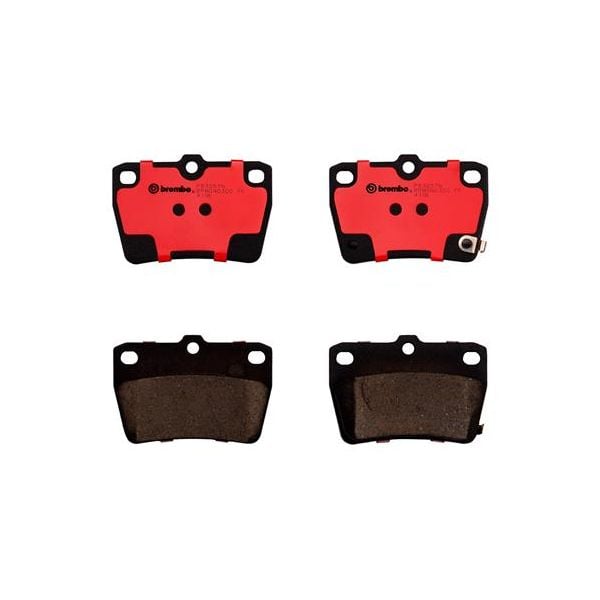 Brembo P83057N NAO Series Premium Ceramic Brake Pad Set Rear