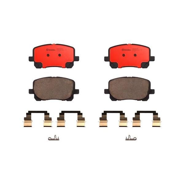 Brembo P83061N NAO Series Premium Ceramic Brake Pad Set Front