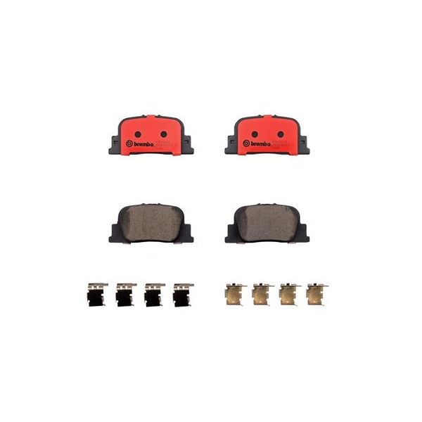 Brembo P83063N NAO Series Premium Ceramic Brake Pad Set Rear