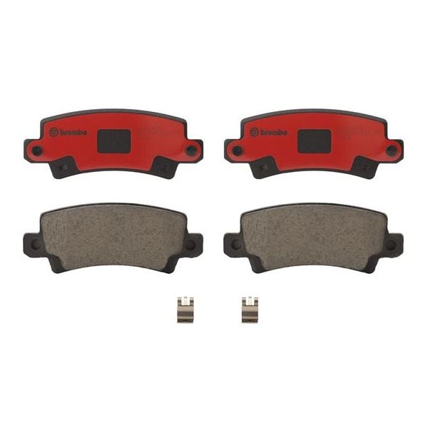 Brembo P83065N NAO Series Premium Ceramic Brake Pad Set Rear