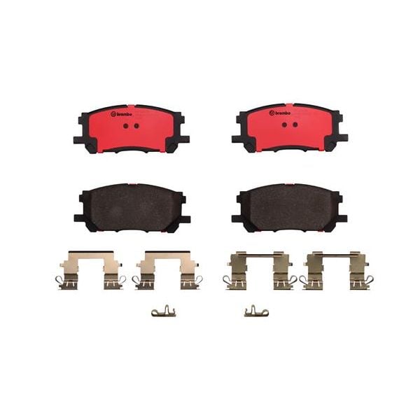 Brembo P83067N NAO Series Premium Ceramic Brake Pad Set Front