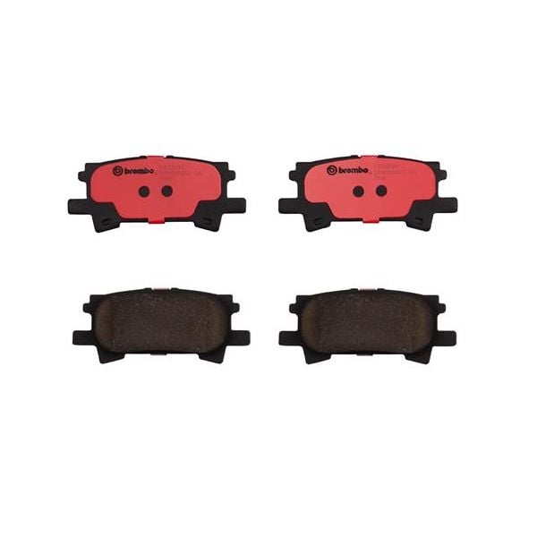 Brembo P83068N NAO Series Premium Ceramic Brake Pad Set Rear