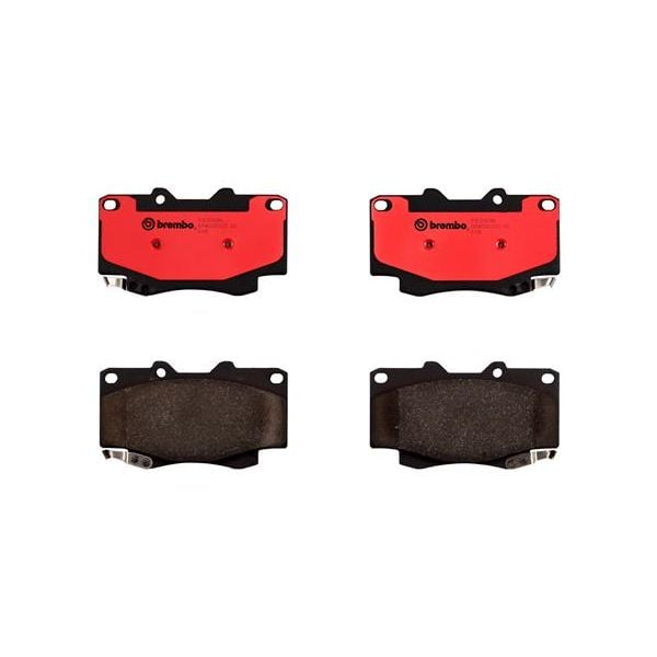 Brembo P83069N NAO Series Premium Ceramic Brake Pad Set Front