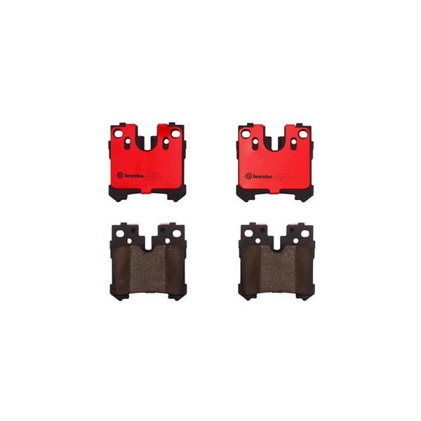 Brembo P83076N NAO Series Premium Ceramic Brake Pad Set Rear