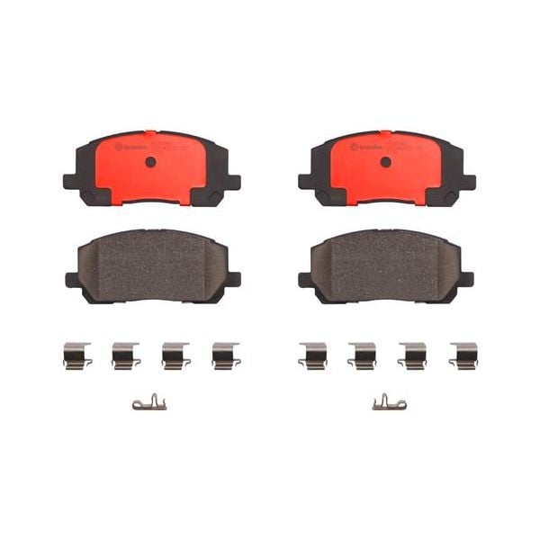 Brembo P83078N NAO Series Premium Ceramic Brake Pad Set Front