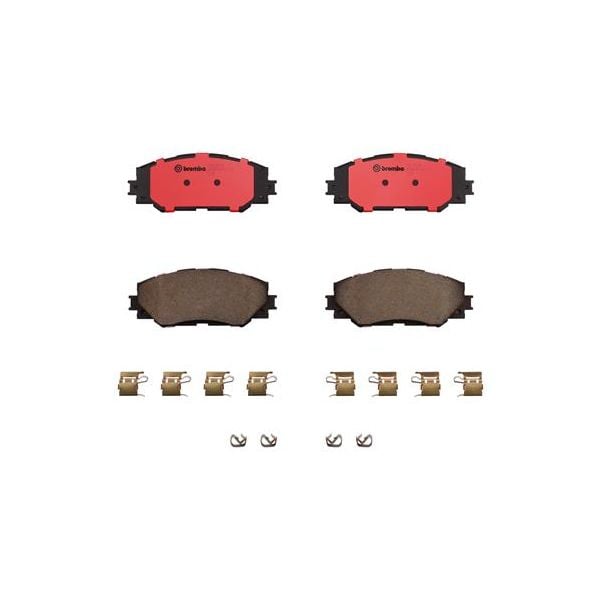 Brembo P83082N NAO Series Premium Ceramic Brake Pad Set Front