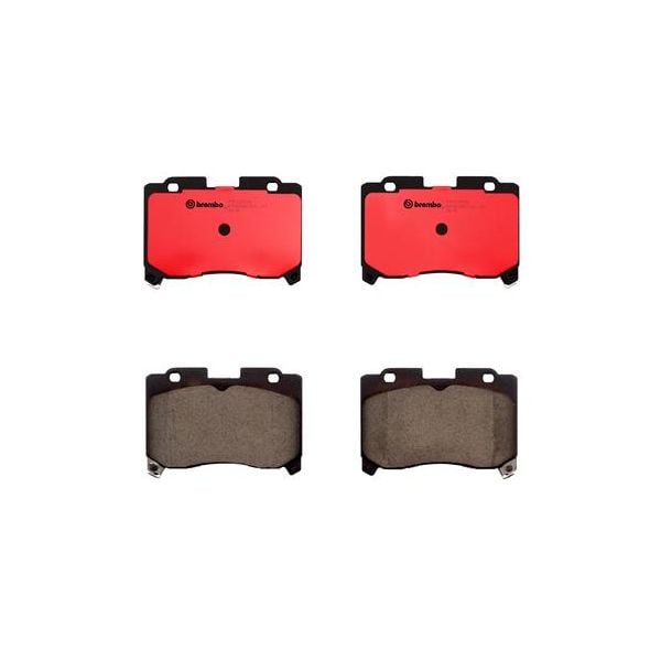 Brembo P83090N NAO Series Premium Ceramic Brake Pad Set Front