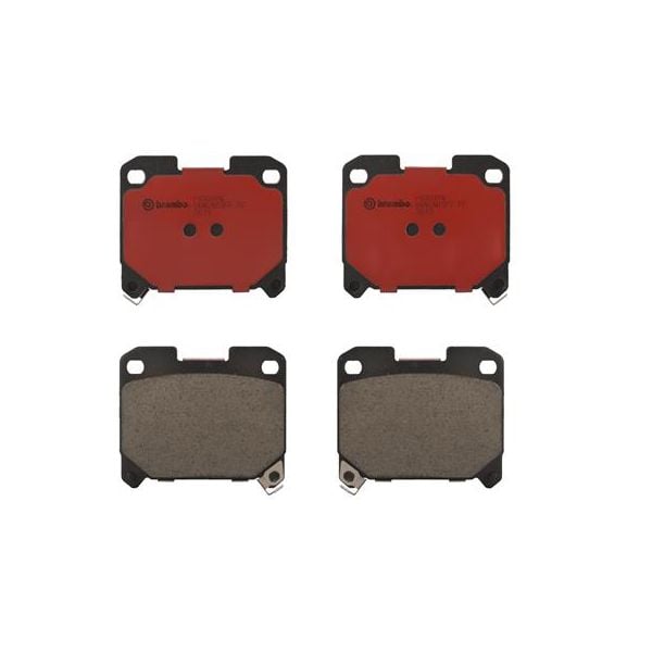 Brembo P83091N NAO Series Premium Ceramic Brake Pad Set Rear