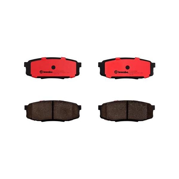 Brembo P83098N NAO Series Premium Ceramic Brake Pad Set Rear