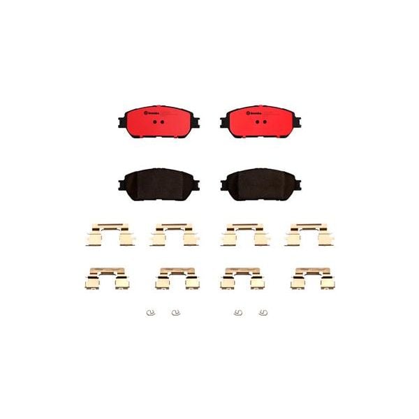 Brembo P83105N NAO Series Premium Ceramic Brake Pad Set Front