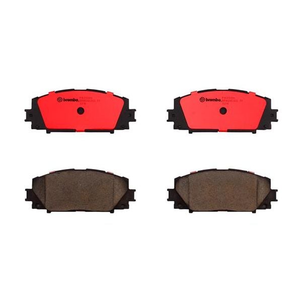 Brembo P83106N NAO Series Premium Ceramic Brake Pad Set Front