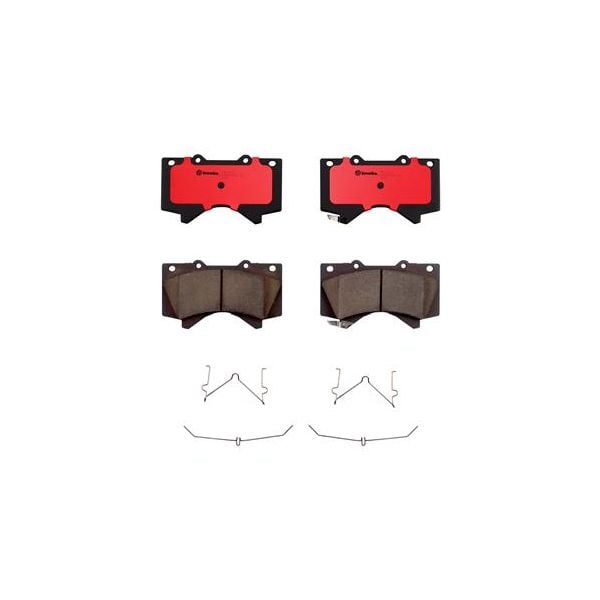 Brembo P83107N NAO Series Premium Ceramic Brake Pad Set Front