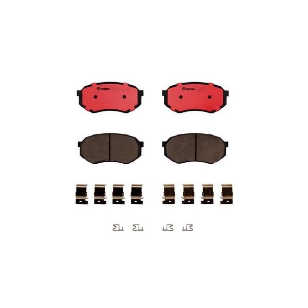 Brembo P83122N NAO Series Premium Ceramic Brake Pad Set Front