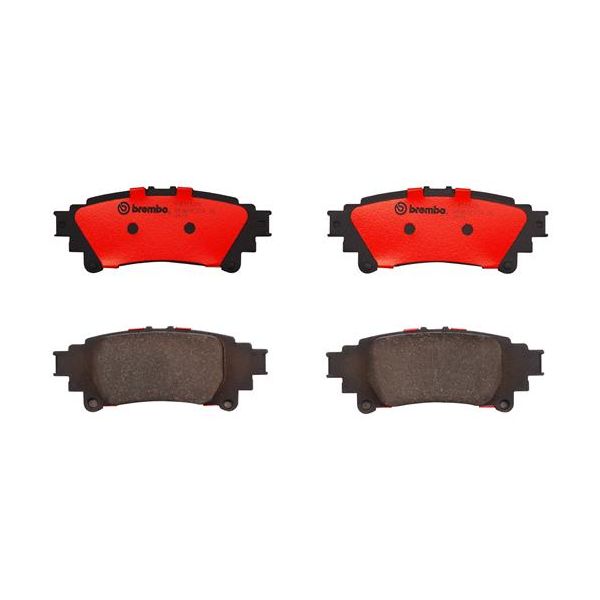 Brembo P83132N NAO Series Premium Ceramic Brake Pad Set Rear