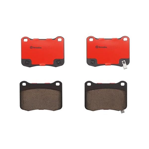 Brembo P83134N NAO Series Premium Ceramic Brake Pad Set Rear