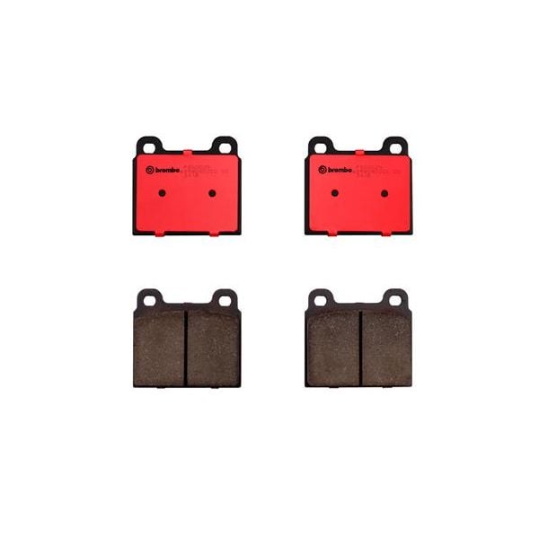 Brembo P85002N NAO Series Premium Ceramic Brake Pad Set Front