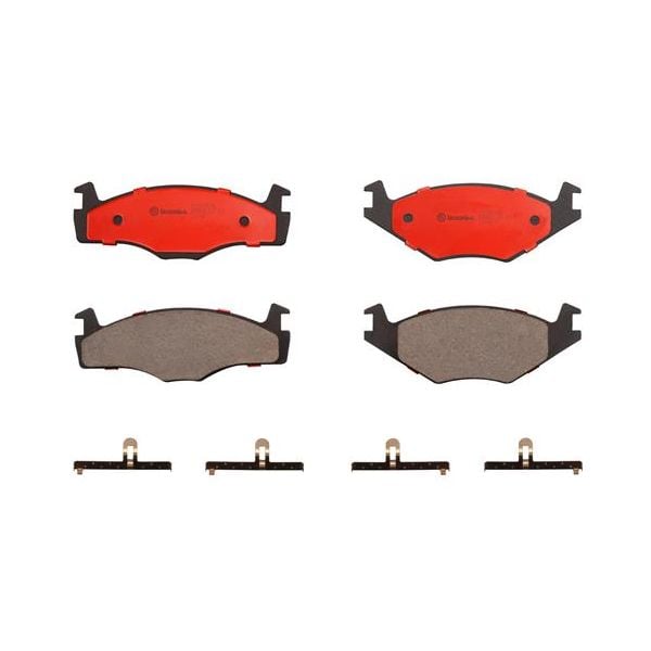 Brembo P85005N NAO Series Premium Ceramic Brake Pad Set Front