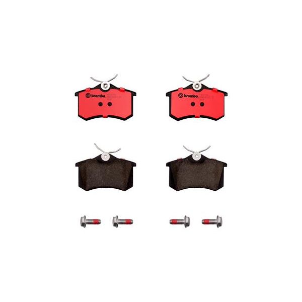 Brembo P85017N NAO Series Premium Ceramic Brake Pad Set Rear