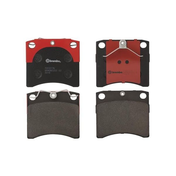 Brembo P85027N NAO Series Premium Ceramic Brake Pad Set Front