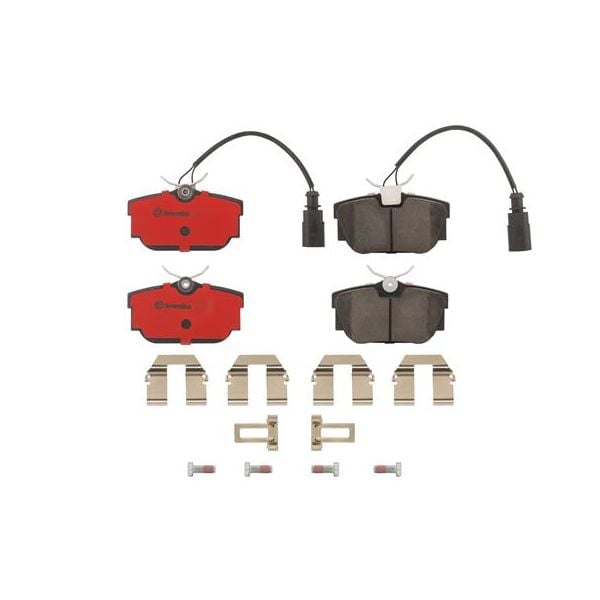 Brembo P85059N NAO Series Premium Ceramic Brake Pad Set Rear