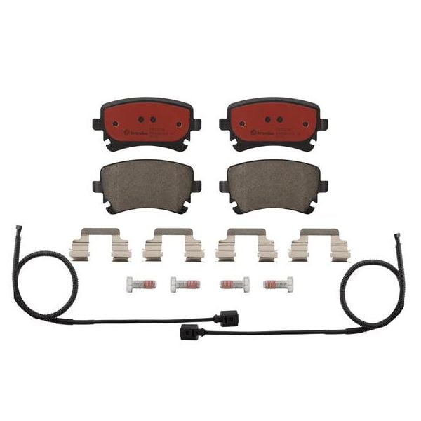 Brembo P85064N NAO Series Premium Ceramic Brake Pad Set Rear