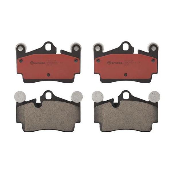 Brembo P85070N NAO Series Premium Ceramic Brake Pad Set Rear
