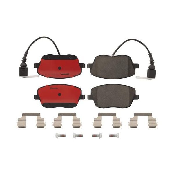 Brembo P85077N NAO Series Premium Ceramic Brake Pad Set Front