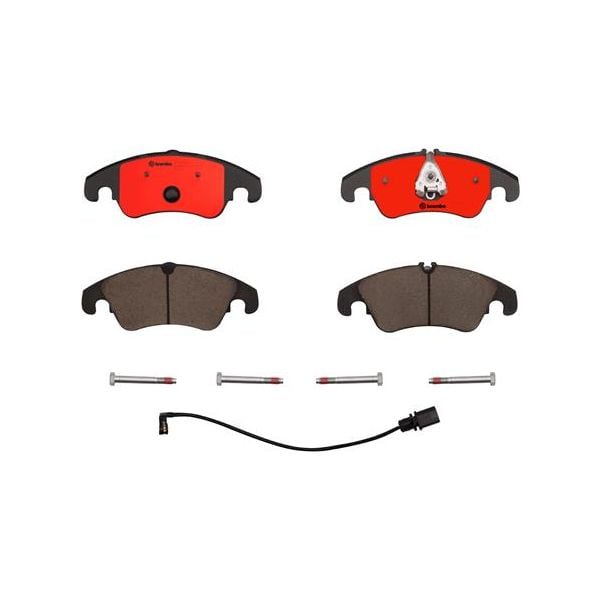 Brembo P85098N NAO Series Premium Ceramic Brake Pad Set Front