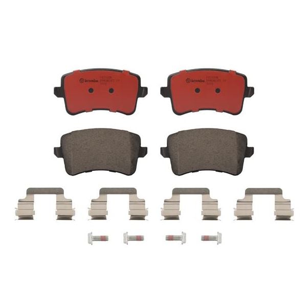 Brembo P85100N NAO Series Premium Ceramic Brake Pad Set Rear