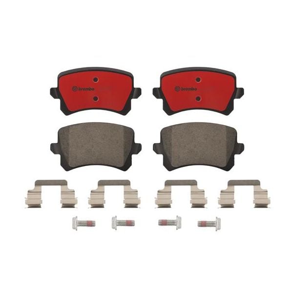 Brembo P85108N NAO Series Premium Ceramic Brake Pad Set Rear