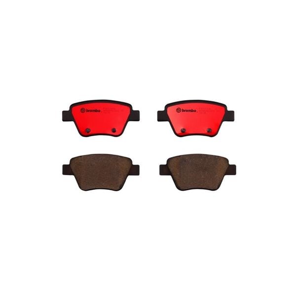 Brembo P85114N NAO Series Premium Ceramic Brake Pad Set Rear