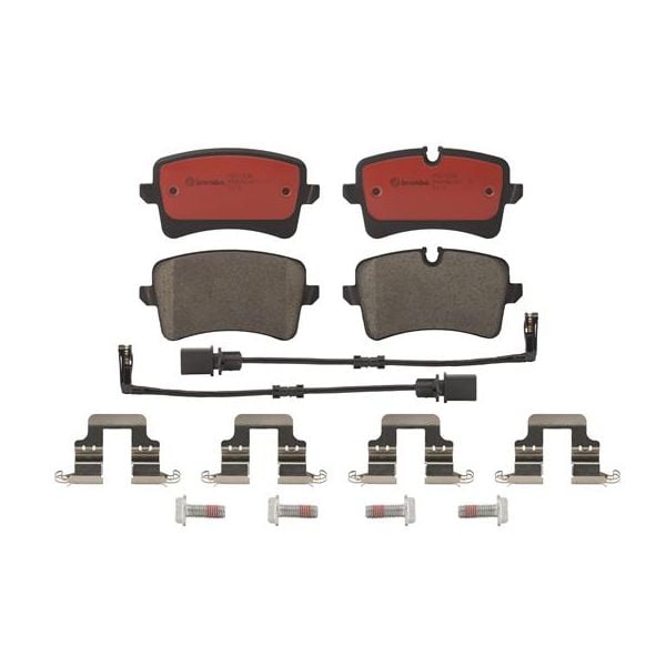 Brembo P85120N NAO Series Premium Ceramic Brake Pad Set Rear