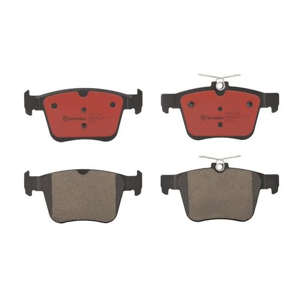 Brembo P85124N NAO Series Premium Ceramic Brake Pad Set Rear