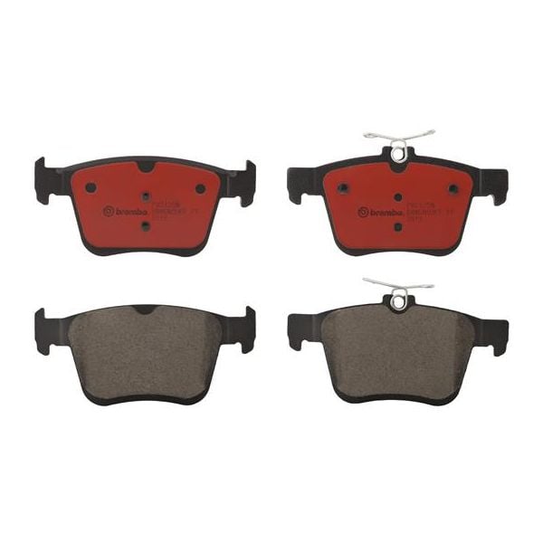 Brembo P85125N NAO Series Premium Ceramic Brake Pad Set Rear