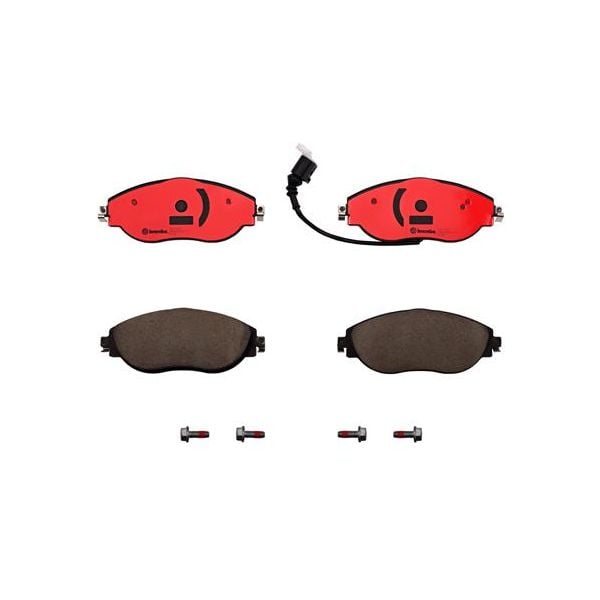 Brembo P85131N NAO Series Premium Ceramic Brake Pad Set Front