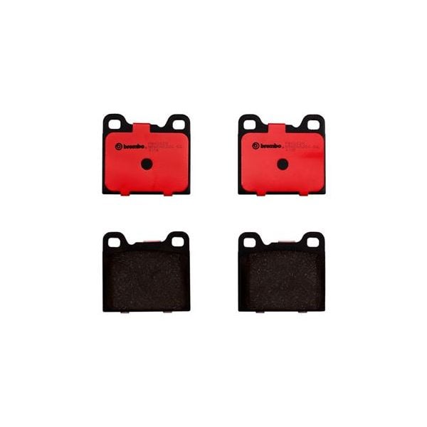 Brembo P86002N NAO Series Premium Ceramic Brake Pad Set Rear