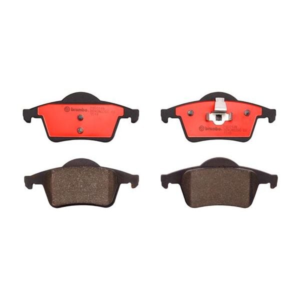 Brembo P86014N NAO Series Premium Ceramic Brake Pad Set Rear