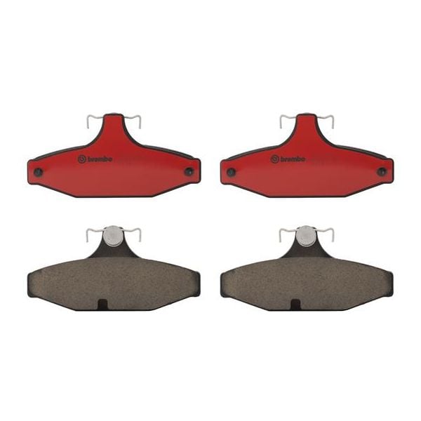 Brembo P99010N NAO Series Premium Ceramic Brake Pad Set Rear