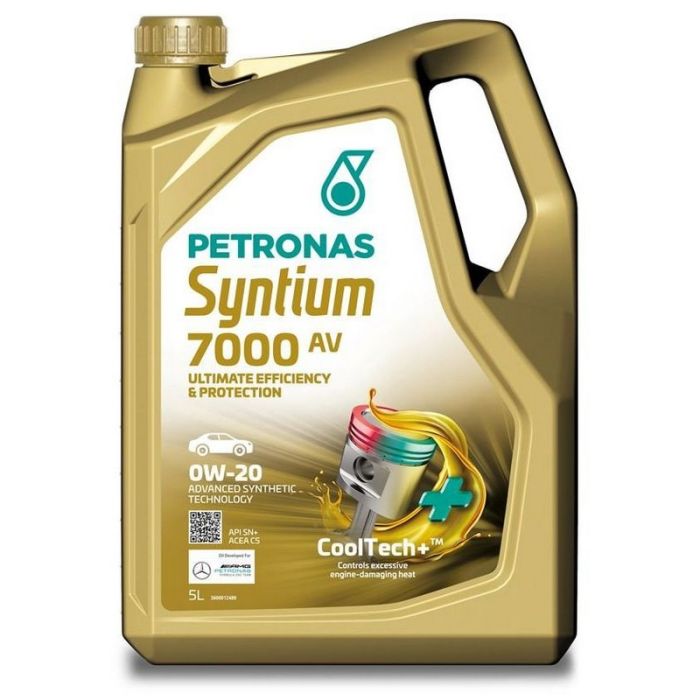 PETRONAS 0W-20 Syntium 7000 AV Engine Oil 5L