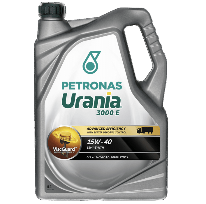 PETRONAS 15W-40 Urania 3000 CI-4 Diesel Engine Oil 5L