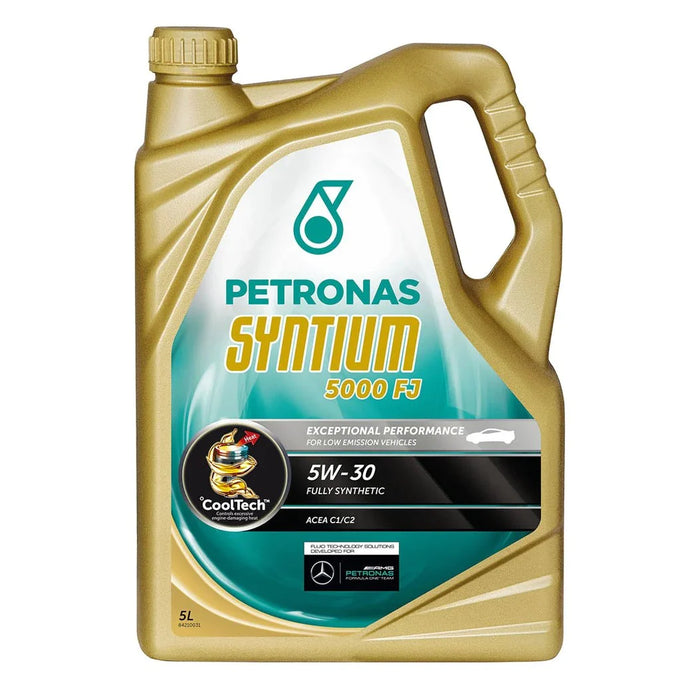 PETRONAS 5W-30 Syntium 5000 FJ Synthetic Engine Oil 5L