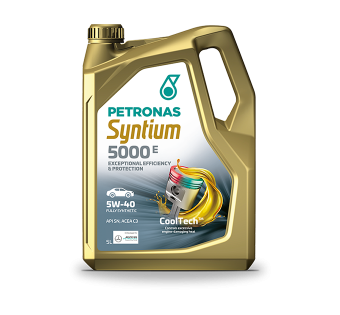 PETRONAS 5W-40 Syntium 5000 E Synthetic Engine Oil 5L