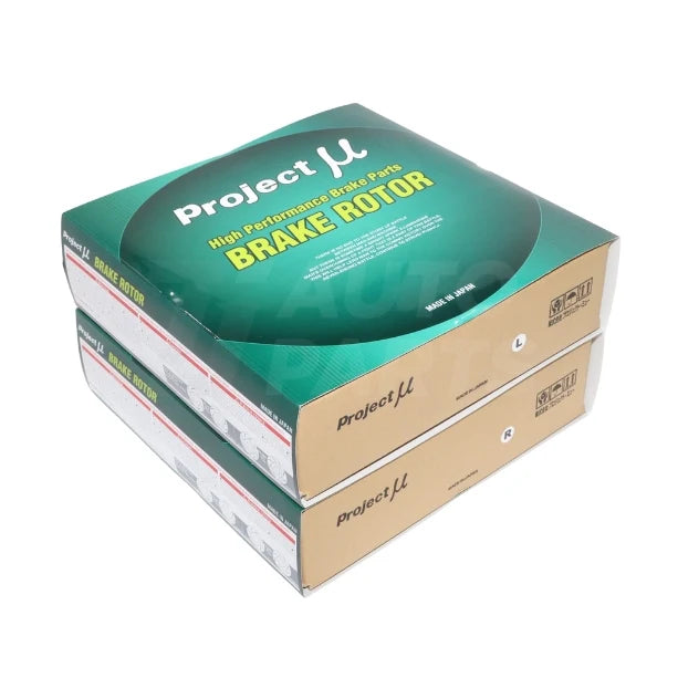 Project Mu SPPS111-S6 SCR Pure Plus 6 Brake Disc Rotor Pair - Suzuki Carry (Front)