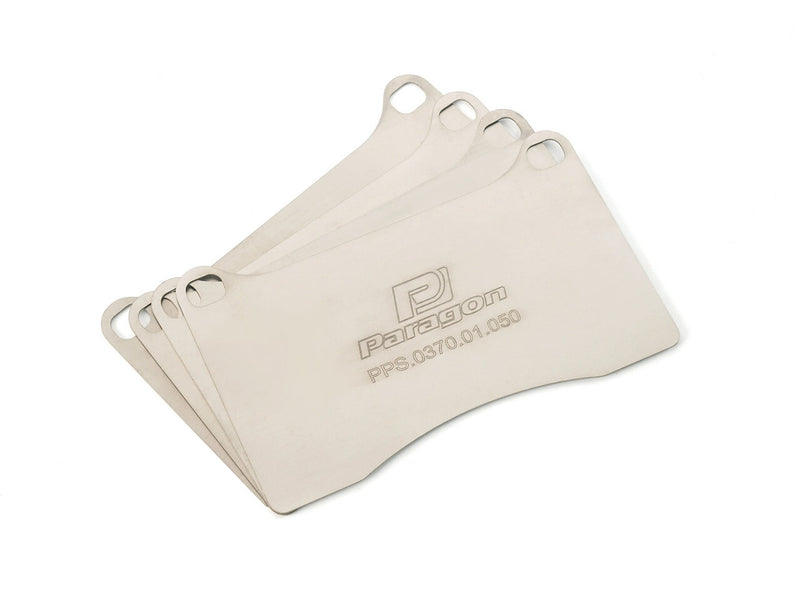 Paragon PPS370 Titanium Brake Pad Shims (Suit Brembo  4 pot STI,  Civic Type R)